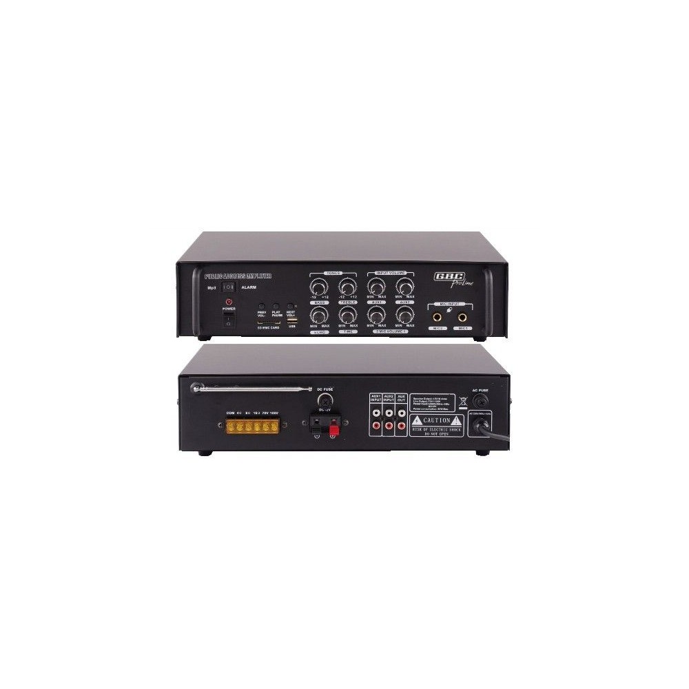 Amplificatore mono PA 100V 50W USB MP3