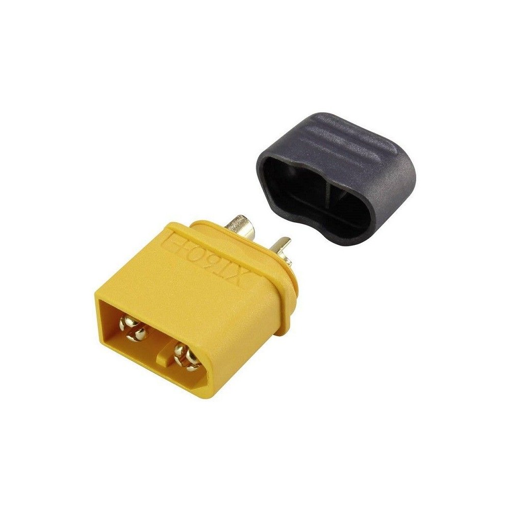 Connettore per alimentazione DC 2 poli XT60 maschio