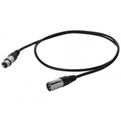 Cavo audio XLR M - XLR F 1mt