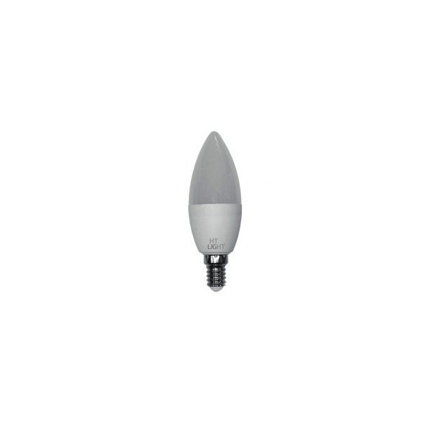 Lampada LED oliva 8W E14 luce calda alta potenza