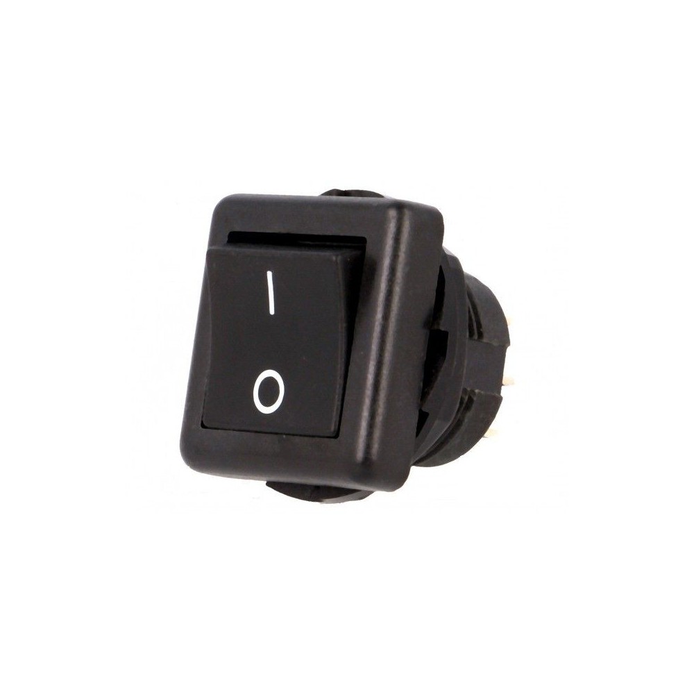 Interruttore bascula bipolare con foro tondo