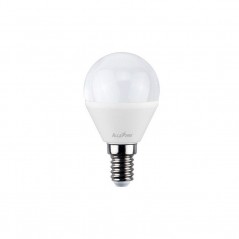 Lampada LED mini sfera 6W E14 a luce naturale