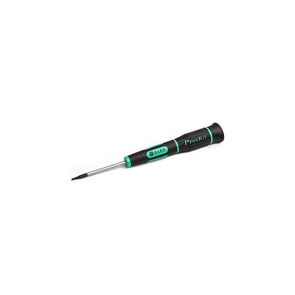 Torx T5H screwdriver with hole