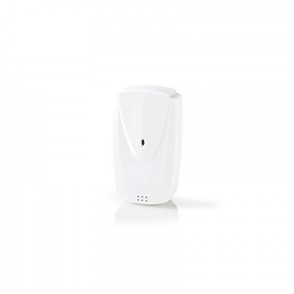 White barometric station with wireless outdoor sensor