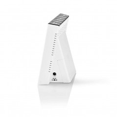 Stazione barometrica nera a colori con sensore da esterno wireless