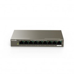 8 Ports LAN Switch 10 100 Mbps POE TEF1109P-8-63W