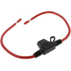 Fuse holder for mini blade fuses with cable