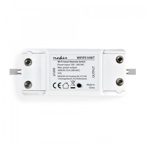 10A Wi-Fi smart switch with clamps
