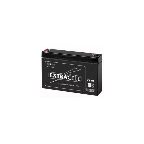 Lead acid battery 6V 7Ah Extracell