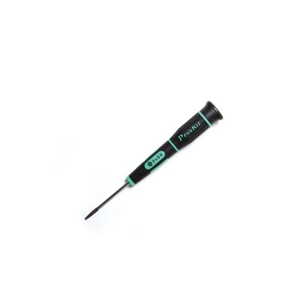 Torx T9H screwdriver with hole