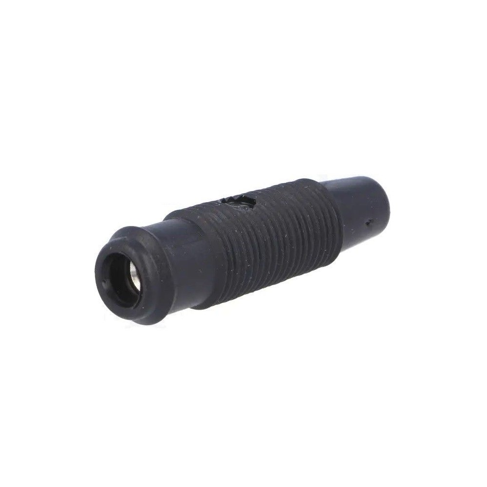 Presa a banana 4mm volante nera