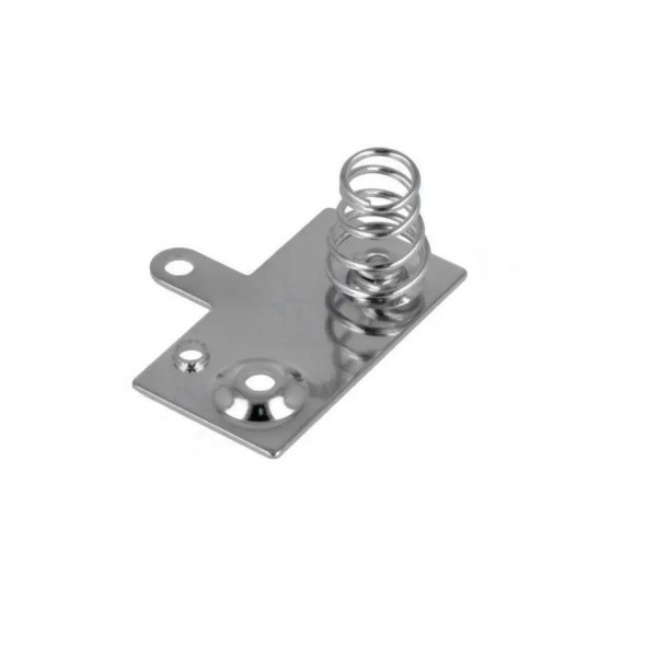 Spring contact for 2-position battery holder