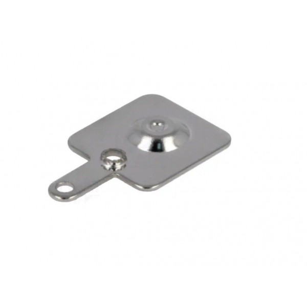 Spring contact for positive pole battery holder