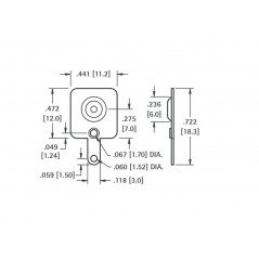Spring contact for positive pole battery holder