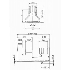 Crimp female contact for NXG connectors