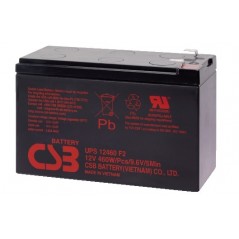 Lead acid battery 12V 460W CSB UPS12460F2