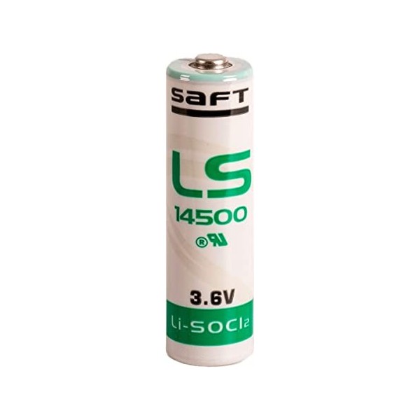 AA 3.6V 2.6A Saft LS14500 lithium battery