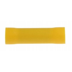 Tubetto giunzione 6mm isolato giallo da crimpare