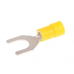 Yellow insulated M8 fork lugs