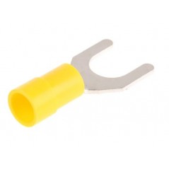 Capicorda forcella M8 isolata gialla 8.4mm