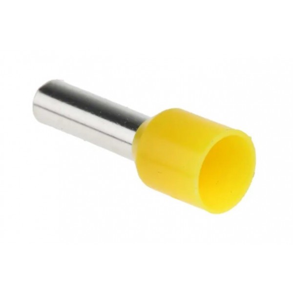 Yellow electrical terminal for 1mm cables