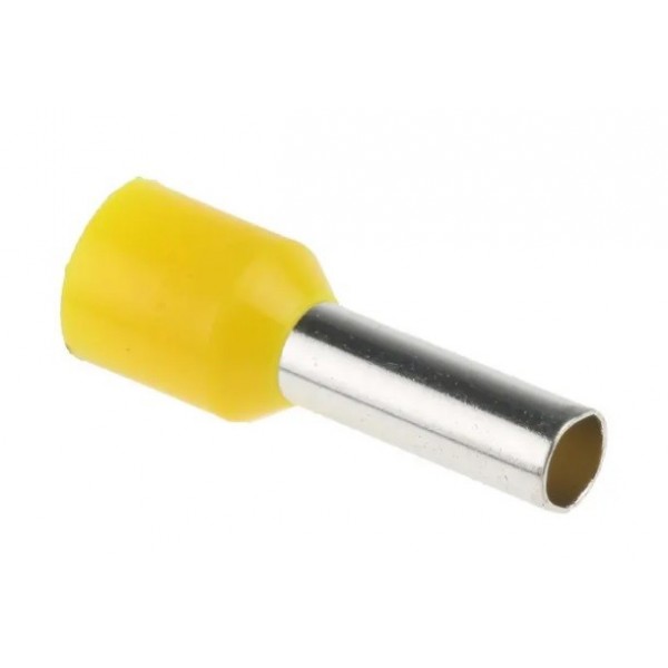 Yellow electrical terminal for 1mm cables