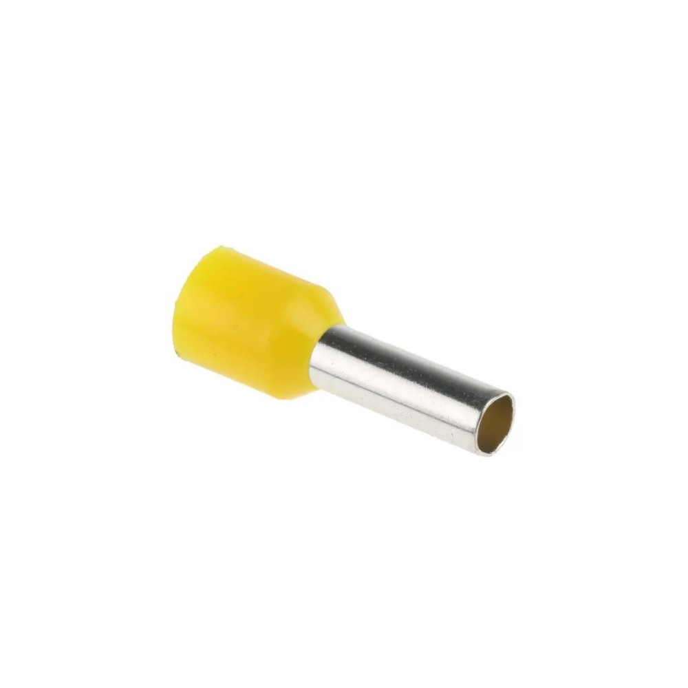 Yellow electrical terminal for 1mm cables