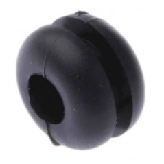 5mm black rubber grommet