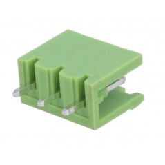 Removable 3-pole male straight terminal 5mm length length for PCB