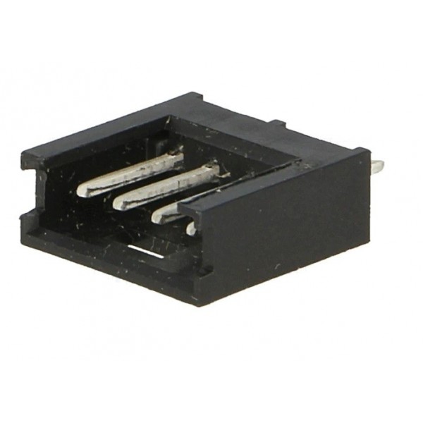 4-pole male connector for PCB AMP MODU II series 280371-1
