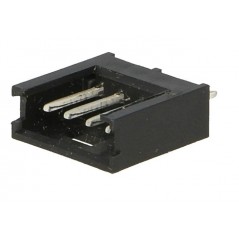 4-pole male connector for PCB AMP MODU II series 280371-1