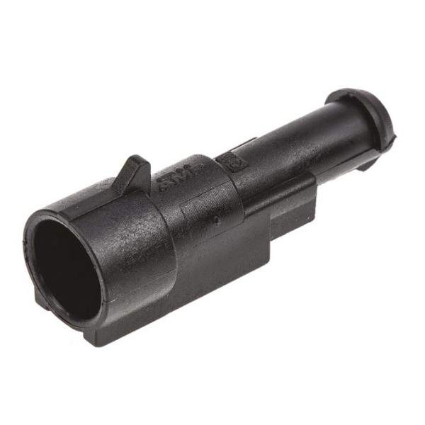 1 pole male connector SUPER SEAL 1.5 AMP 282103-1