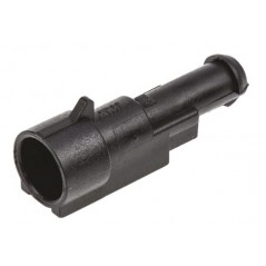 1 pole male connector SUPER SEAL 1.5 AMP 282103-1