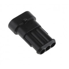3-pole male connector SUPER SEAL 1.5 AMP 282105-1