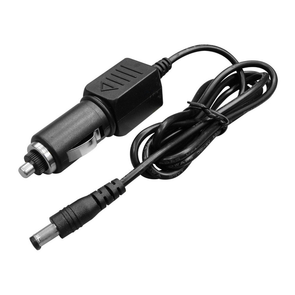 Cigarette lighter cable with 2.1mm power plug