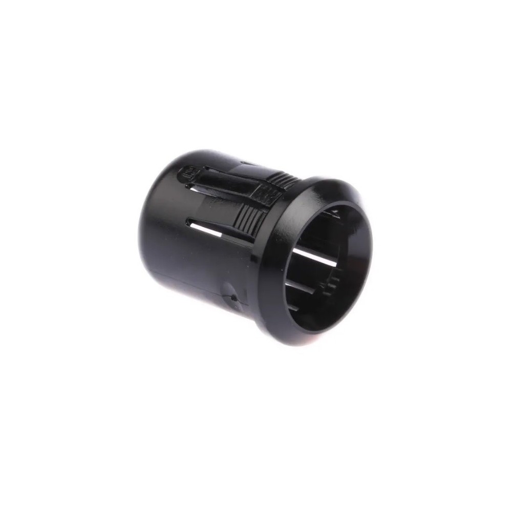 Portaled da 10mm plastico nero