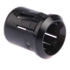 Portaled da 10mm plastico nero