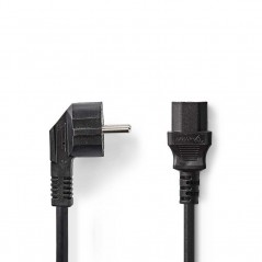 Schuko plug power cable - VDE IEC320-C13 10mt