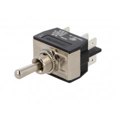 Unstable bipolar lever switch (ON) -OFF- (ON) BULGIN