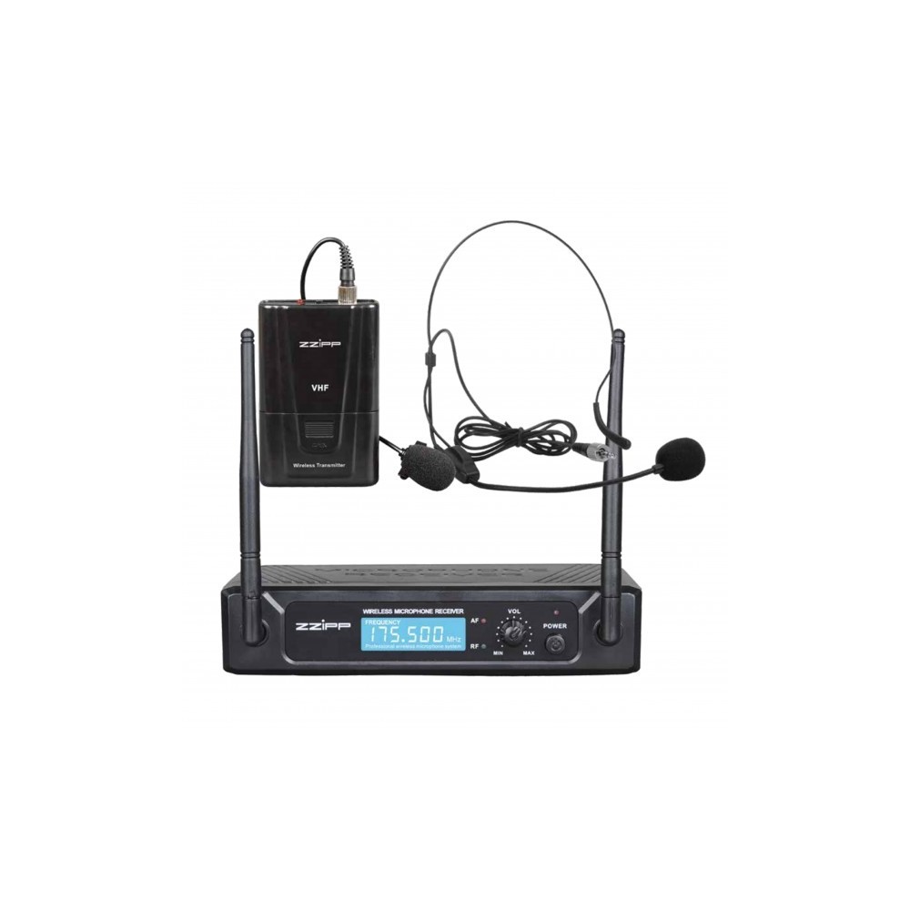 Kit radiomicrofono ad archetto wireless VHF 183,57Mhz