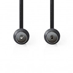 Antenna cable M-f 1.5mt black