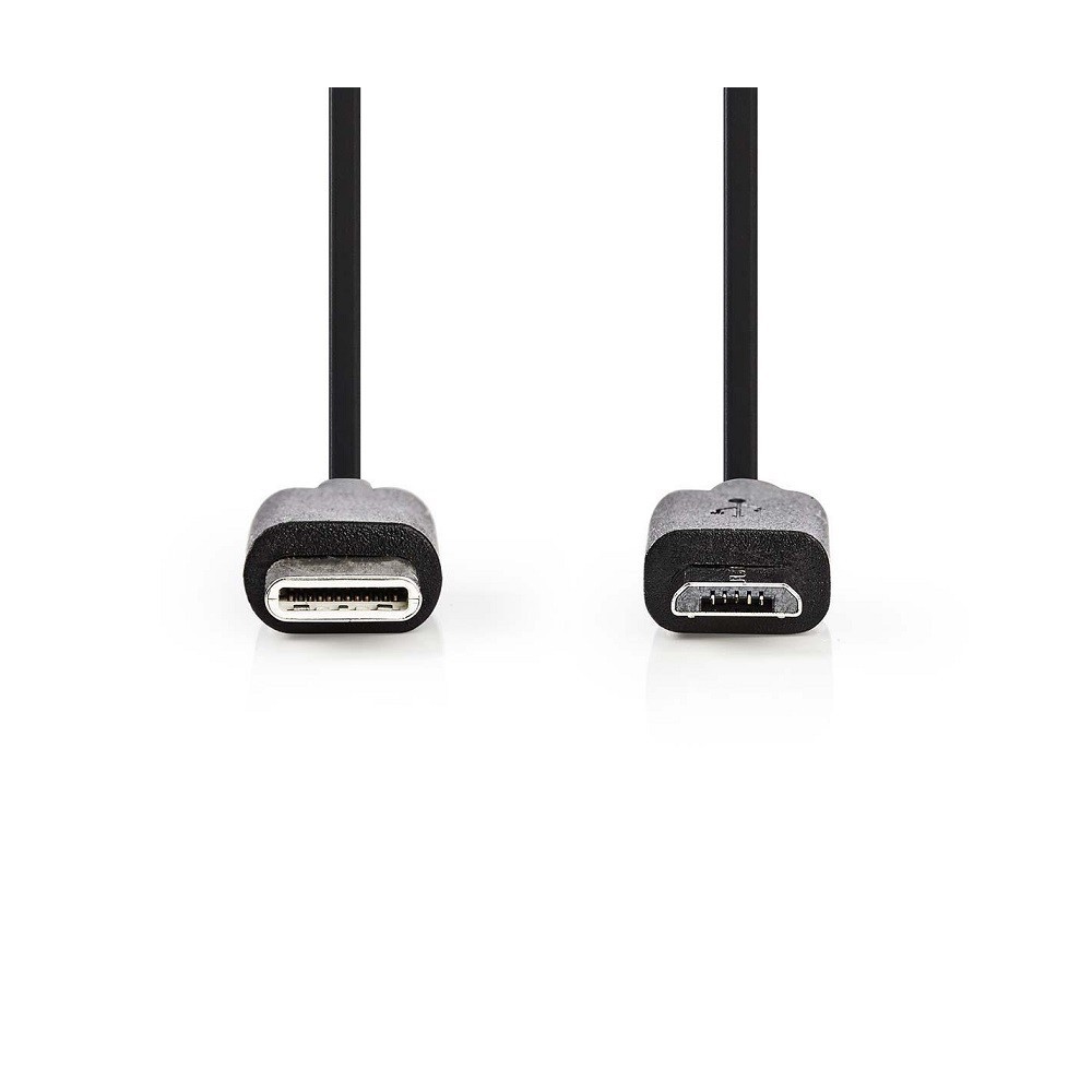 USB 2.0 cable Plug C - Micro B plug 1 mt