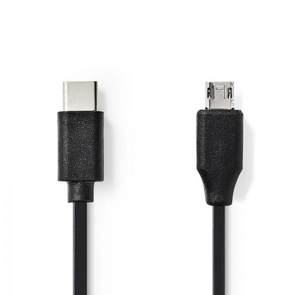 Cavo USB 2.0 Spina C - Spina micro B 1 mt