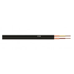 Shielded flat cable 2x0.14mm