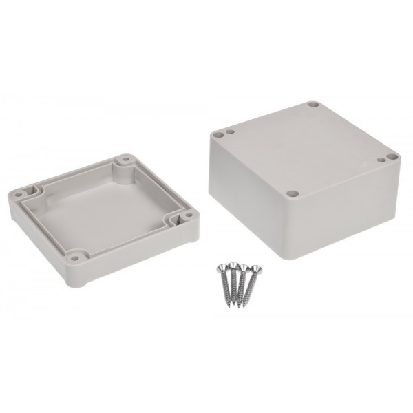 Plastic case 82x80x55mm waterproof IP65