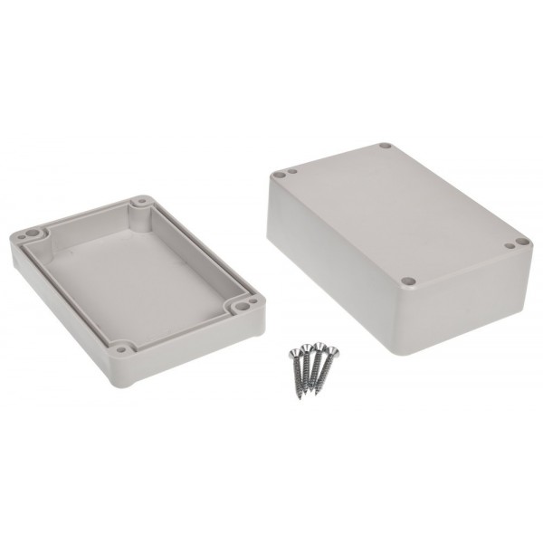 Plastic case 118.2x78.4x54.6mm waterproof IP65