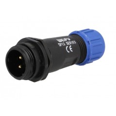 WEIPU SP13 2-pole male IP68 flying connector
