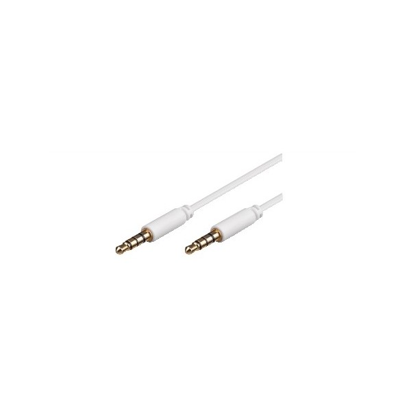 1 JACK 3.5mm - 1 JACK 3.5mm 4-pole 1.2mt cable