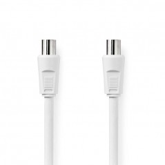 Antenna cable male - female 1.5mt white