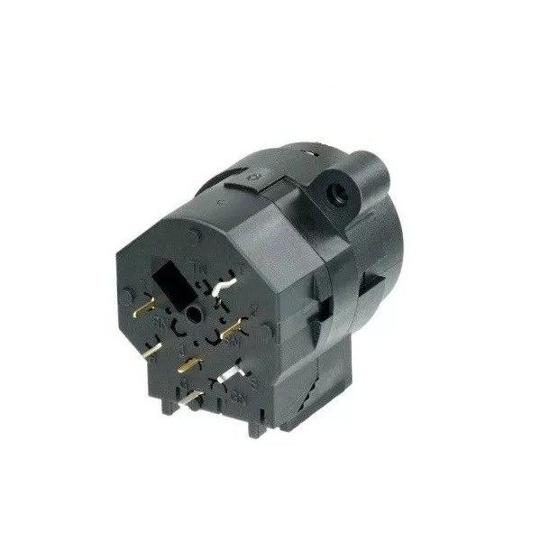 Combo XLR + Jack 6 pin vertical Neutrik